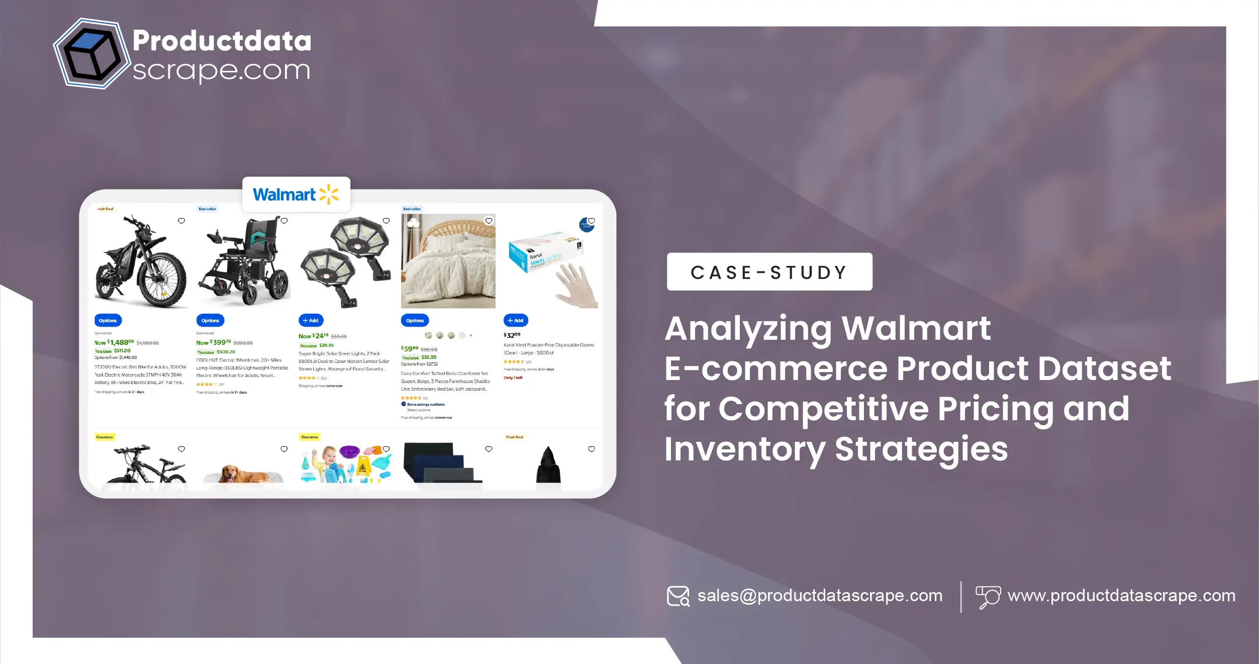 Analyzing Walmart E-commerce Product Dataset for Competitive Pricing and Inventory Strategies